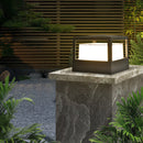 Framed Outdoor Pillar Light