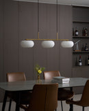 Contemporary 3-Light Glass Globe Pendant Ceiling Fixture