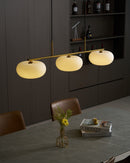 Contemporary 3-Light Glass Globe Pendant Ceiling Fixture