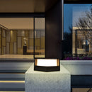 Framed Outdoor Pillar Light