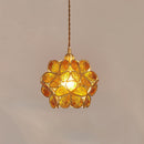 Modern Glass Petal Pendant Ceiling Light