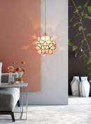 Modern Glass Petal Pendant Ceiling Light