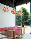 Modern Glass Petal Pendant Ceiling Light