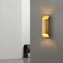 Industrial Style Brass Wall Sconce