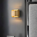 Industrial Style Brass Wall Sconce