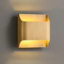 Industrial Style Brass Wall Sconce