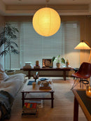 Handcrafted Washi Paper Pendant Ceiling Lamp
