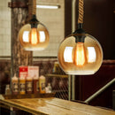 Vintage Rope Globe Pendant Light