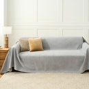 Heathered Fabric Sofa Cover