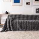 Channel Plush Sofa Cover