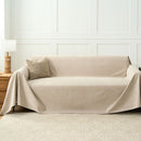 Heathered Fabric Sofa Cover