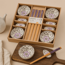 Floral Porcelain Dining Set