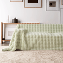 Channel Plush Sofa Cover