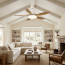 Asymmetric Blade Ceiling Fan Light