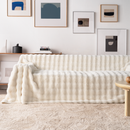 Channel Plush Sofa Cover