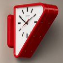 Slanted Profile Wall Clock
