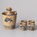 Koi Ceramic Sake Set