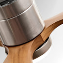 Modern Wood 3-Blade Ceiling Fan Light