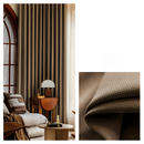 Minimalist Pleated Blackout Curtain Panels