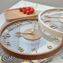 Scandinavian Minimal Wood Wall Clock