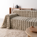 Channel Plush Sofa Cover