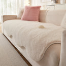 Plush Fleece Sofa Cover