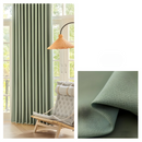 Minimalist Pleated Blackout Curtain Panels