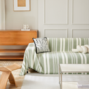 Neutral Stripe Sofa Cover