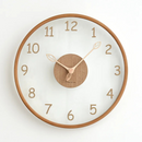 Scandinavian Minimal Wood Wall Clock