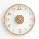 Scandinavian Minimal Wood Wall Clock