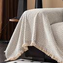 Woven Angle Couch Cover