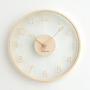 Scandinavian Minimal Wood Wall Clock