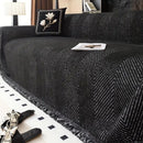Woven Angle Couch Cover