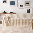 Channel Plush Sofa Cover