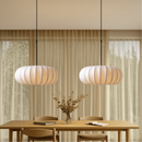 Japandi Ribbed Pendant Light