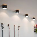 Wood Accent Drum Ceiling Light