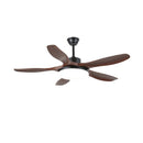 Asymmetric Blade Ceiling Fan Light