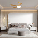 Asymmetric Blade Ceiling Fan Light