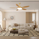 Asymmetric Blade Ceiling Fan Light