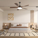 Asymmetric Blade Ceiling Fan Light