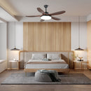 Asymmetric Blade Ceiling Fan Light