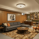 Modern Ayla LED Flush Mount Ceiling Light