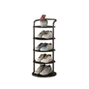 Minimal Vertical Tiered Shoe Tower