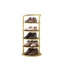 Minimal Vertical Tiered Shoe Tower