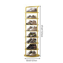 Minimal Vertical Tiered Shoe Tower