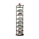 Minimal Vertical Tiered Shoe Tower