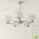 Vintage Gold Glass Ceiling Chandelier Light Fixture