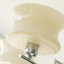 Vintage Gold Glass Ceiling Chandelier Light Fixture