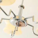 Vintage Gold Glass Ceiling Chandelier Light Fixture