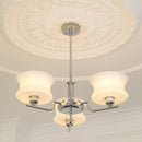 Vintage Gold Glass Ceiling Chandelier Light Fixture